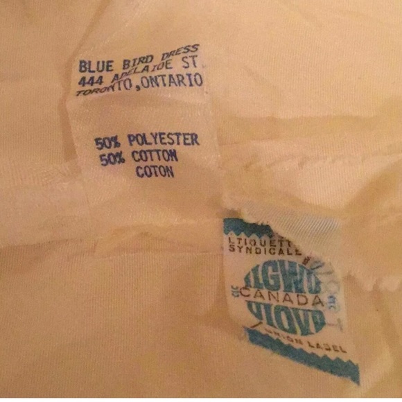 Vntg 70s Boho Beaded Victorian Long Train Dress 4 - Picture 8 of 8